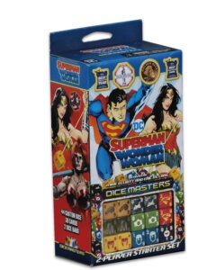 DC Comics Dice Masters: Superman and Wonder Woman Starter Set board game cover