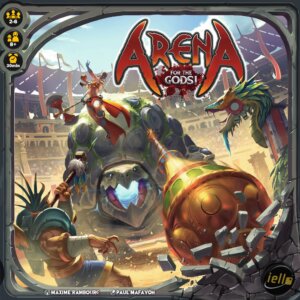 Arena: For the Gods! board game cover
