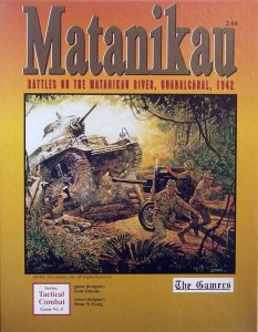 Matanikau: Battles on the Matanikau River, Guadalcanal, 1942 board game cover
