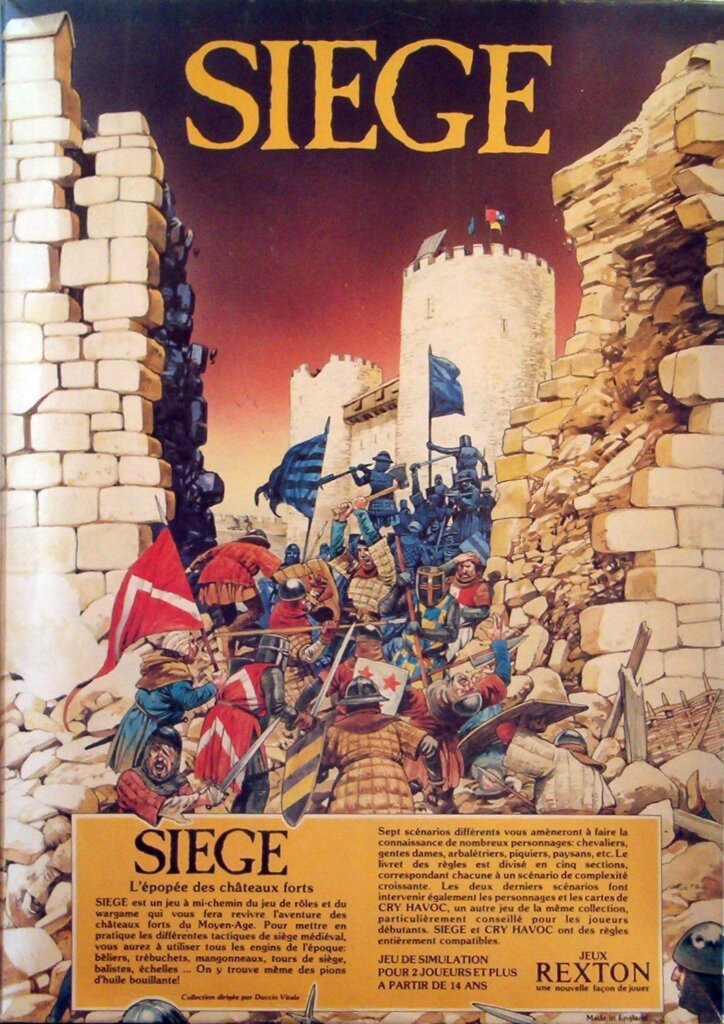 Siege board game cover
