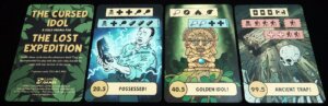 The Lost Expedition: The Cursed Idol – Solo Promo board game cover