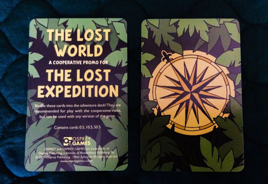 The Lost Expedition: The Lost World – Cooperative Promo board game cover
