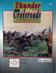 Thunder at the Crossroads: The Battle of Gettysburg, July 1-3, 1863  (Second Edition) board game cover