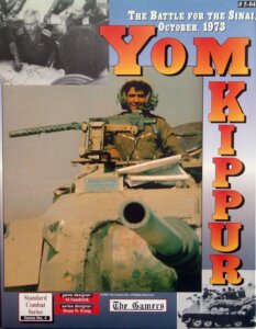 Yom Kippur: The Battle for the Sinai, October, 1973 board game cover