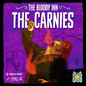 The Bloody Inn: The Carnies board game cover
