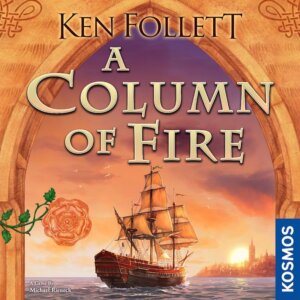 A Column of Fire board game cover
