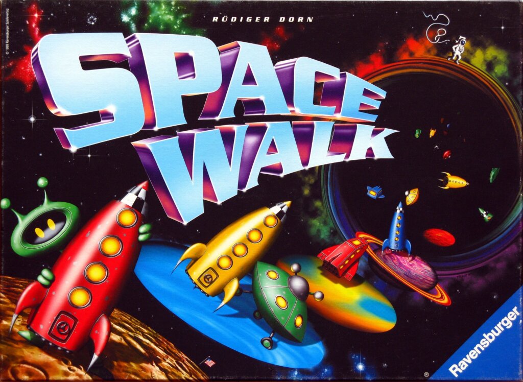 Space Walk board game cover