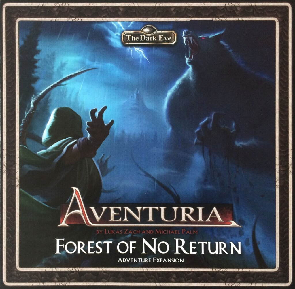 Aventuria: Forest of No Return board game cover