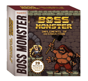Boss Monster: Implements of Destruction board game cover