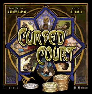 Cursed Court board game cover