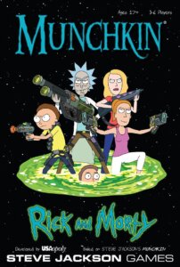 Munchkin Rick and Morty board game cover