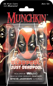 Munchkin: Deadpool – Just Deadpool board game cover