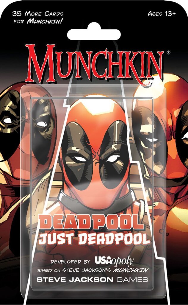 Munchkin: Deadpool – Just Deadpool board game cover