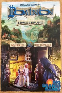 Dominion: Erweiterung – Basisspiel & Die Intrige board game cover