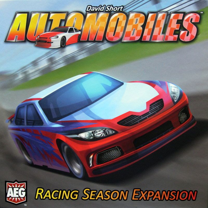Automobiles: Racing Season board game cover