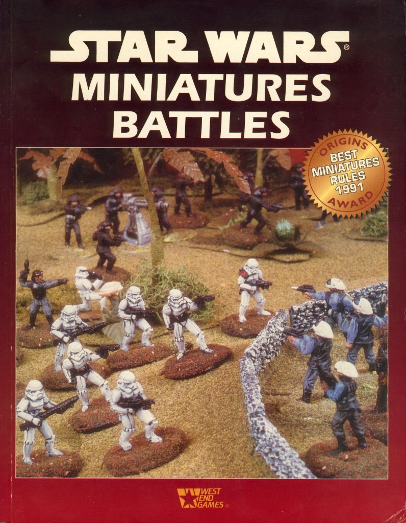 Star Wars Miniatures Battles board game cover