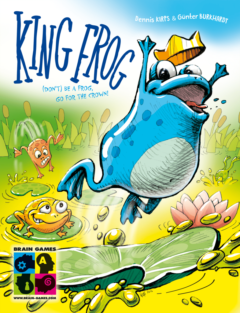 King Frog board game cover