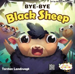 Bye-Bye Black Sheep board game cover