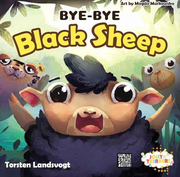 Bye-Bye Black Sheep board game cover