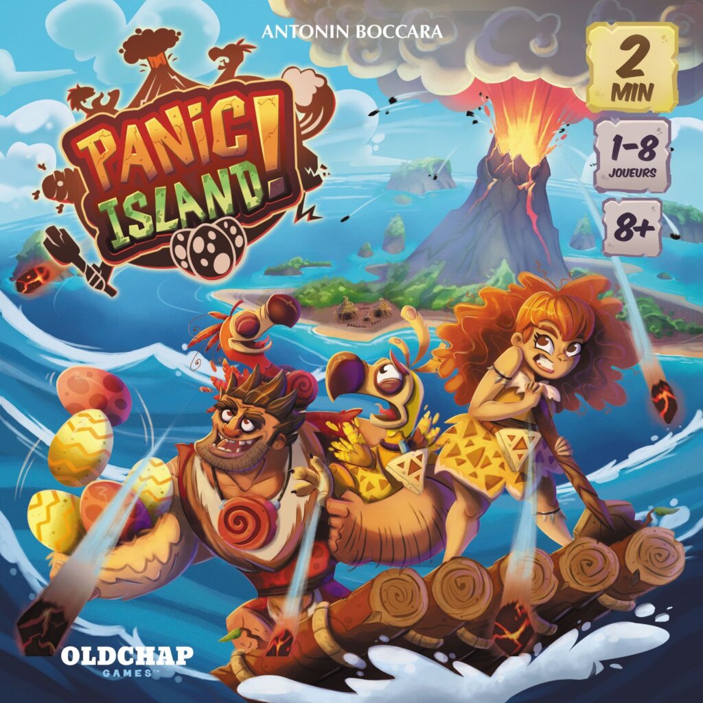 Panic Island! board game cover