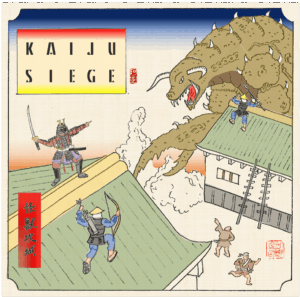 Kaiju Siege board game cover