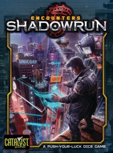 Encounters: Shadowrun board game cover