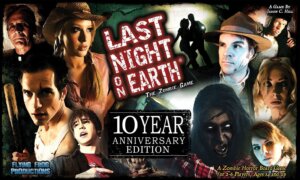 Last Night on Earth: The Zombie Game – 10 Year Anniversary Edition board game cover