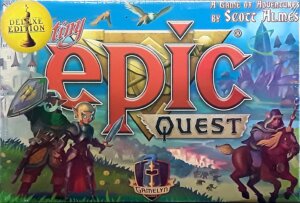 Tiny Epic Quest: Deluxe Edition board game cover