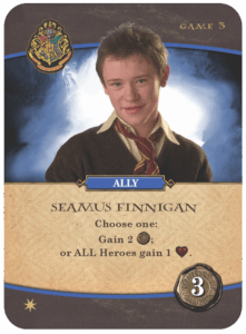 Harry Potter: Hogwarts Battle – Ally: Seamus Finnigan board game cover