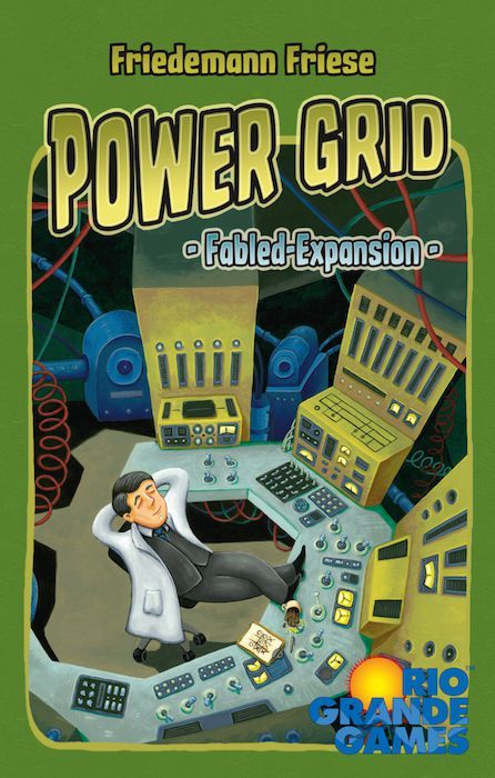 Power Grid: Fabled Expansion board game cover