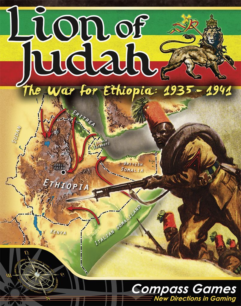 Lion of Judah: The War for Ethiopia, 1935-1941 board game cover