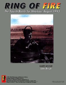 Ring of Fire: The Fourth Battle for Kharkov, August 1943 board game cover