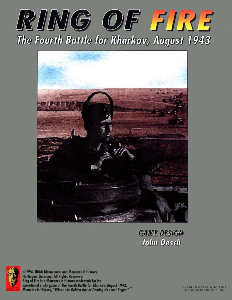 Ring of Fire: The Fourth Battle for Kharkov, August 1943 board game cover