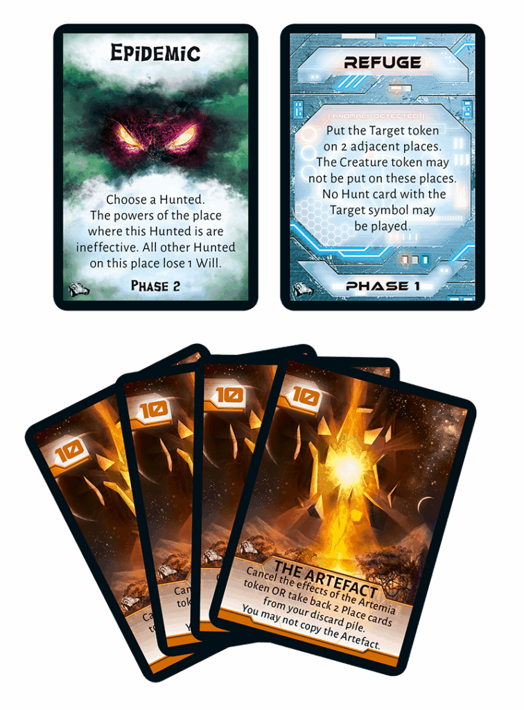 Not Alone: The Yellow Artefact Promo Cards board game cover
