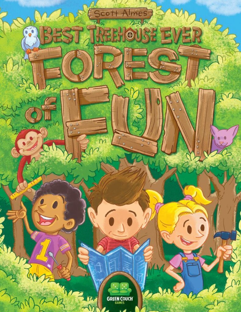 Best Treehouse Ever: Forest of Fun board game cover