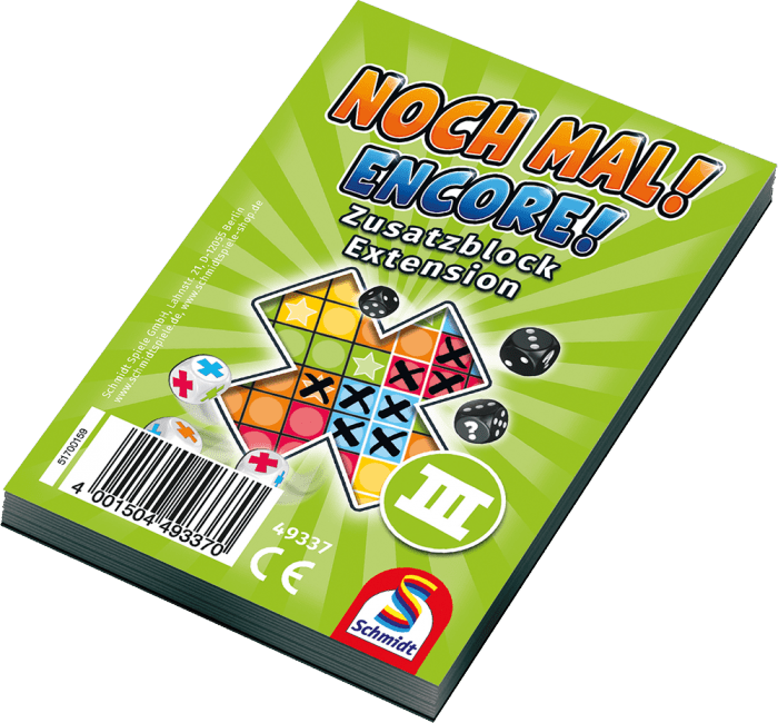Noch mal!: Zusatzblock III board game cover