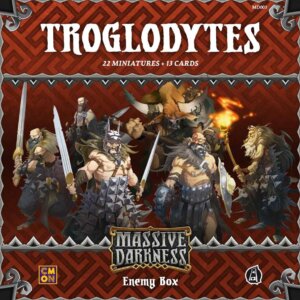 Massive Darkness: Enemy Box – Troglodytes board game cover