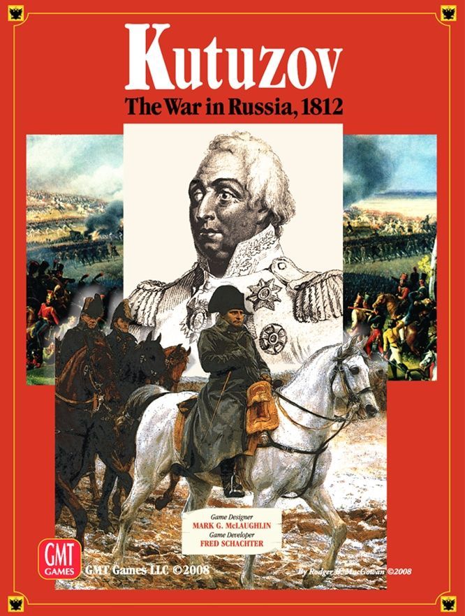 Kutuzov: The War in Russia, 1812 board game cover