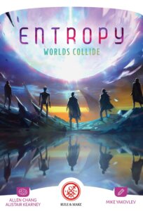 Entropy: Worlds Collide board game cover
