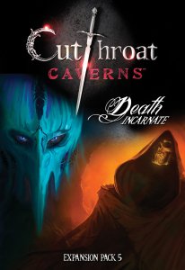 Cutthroat Caverns: Death Incarnate board game cover