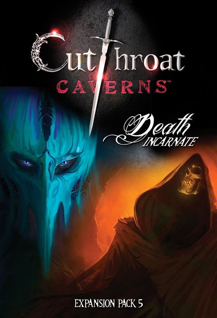 Cutthroat Caverns: Death Incarnate board game cover