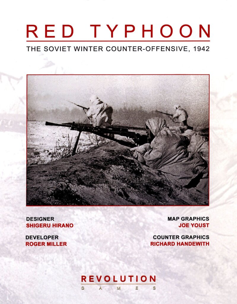 Red Typhoon: The Soviet Winter Counter-Offensive, 1942 board game cover