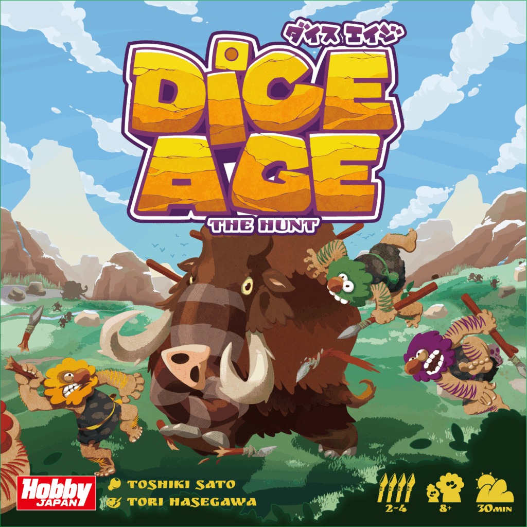 Dice Age: The Hunt board game cover