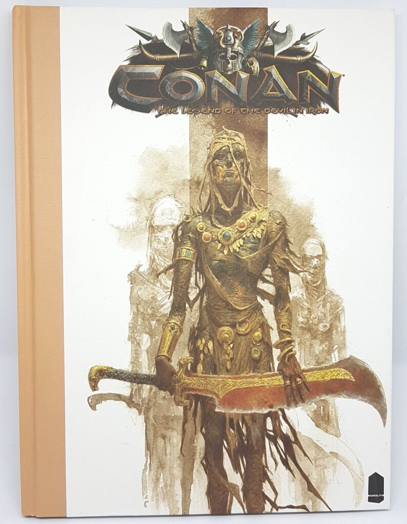 Conan: The Legend of the Devil in Iron board game cover