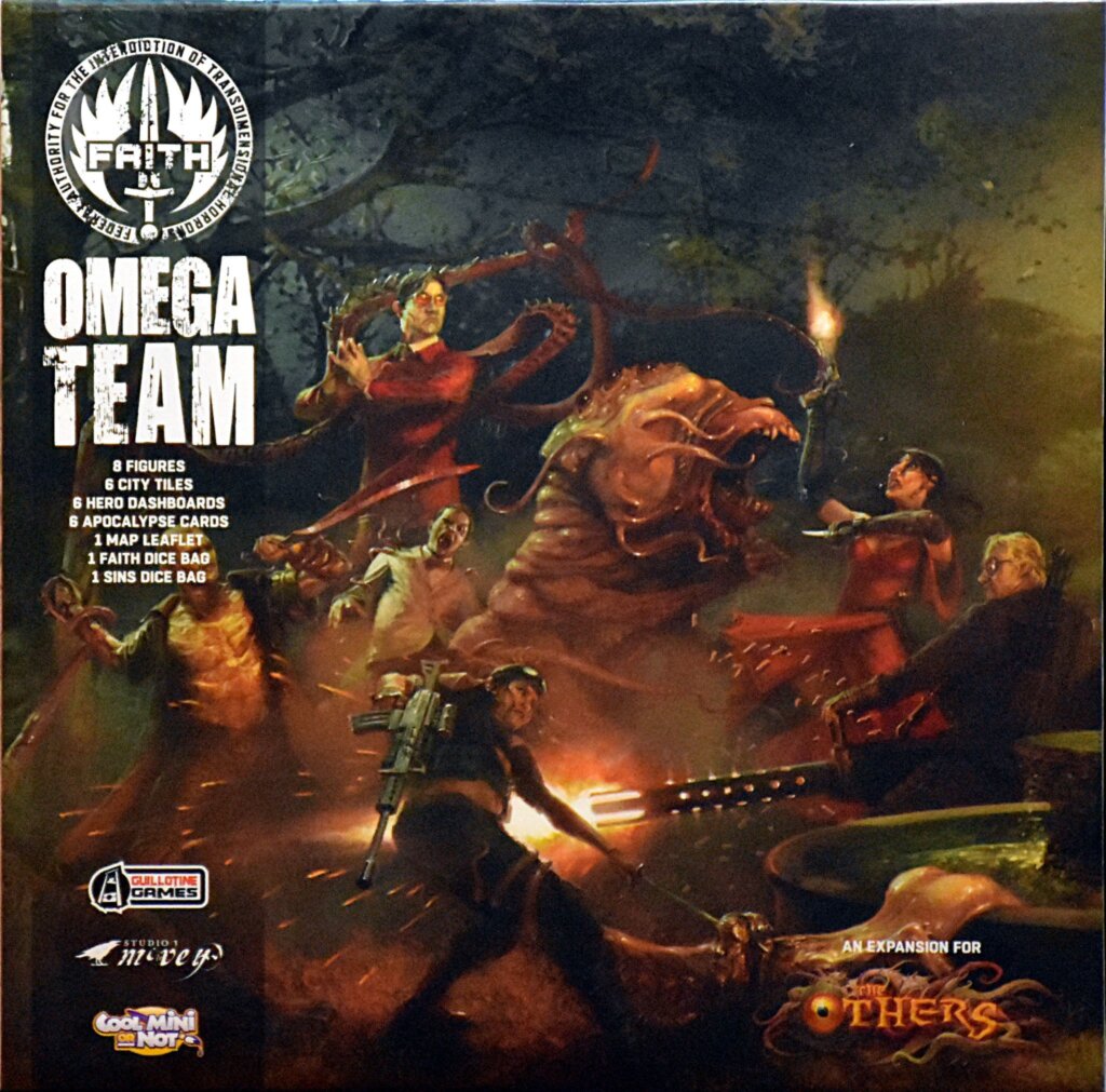 The Others: 7 Sins – Omega Team Expansion board game cover