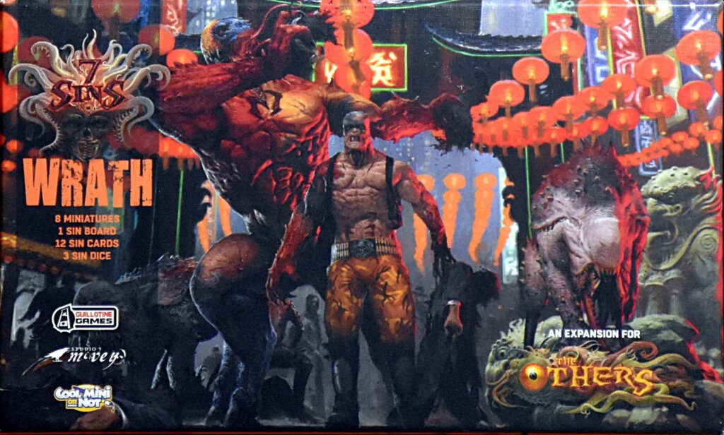 The Others: 7 Sins – Wrath Expansion board game cover