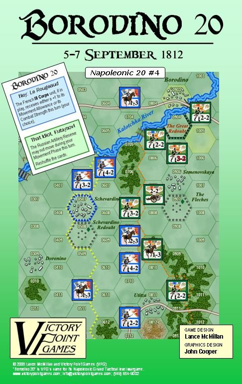 Borodino 20 board game cover