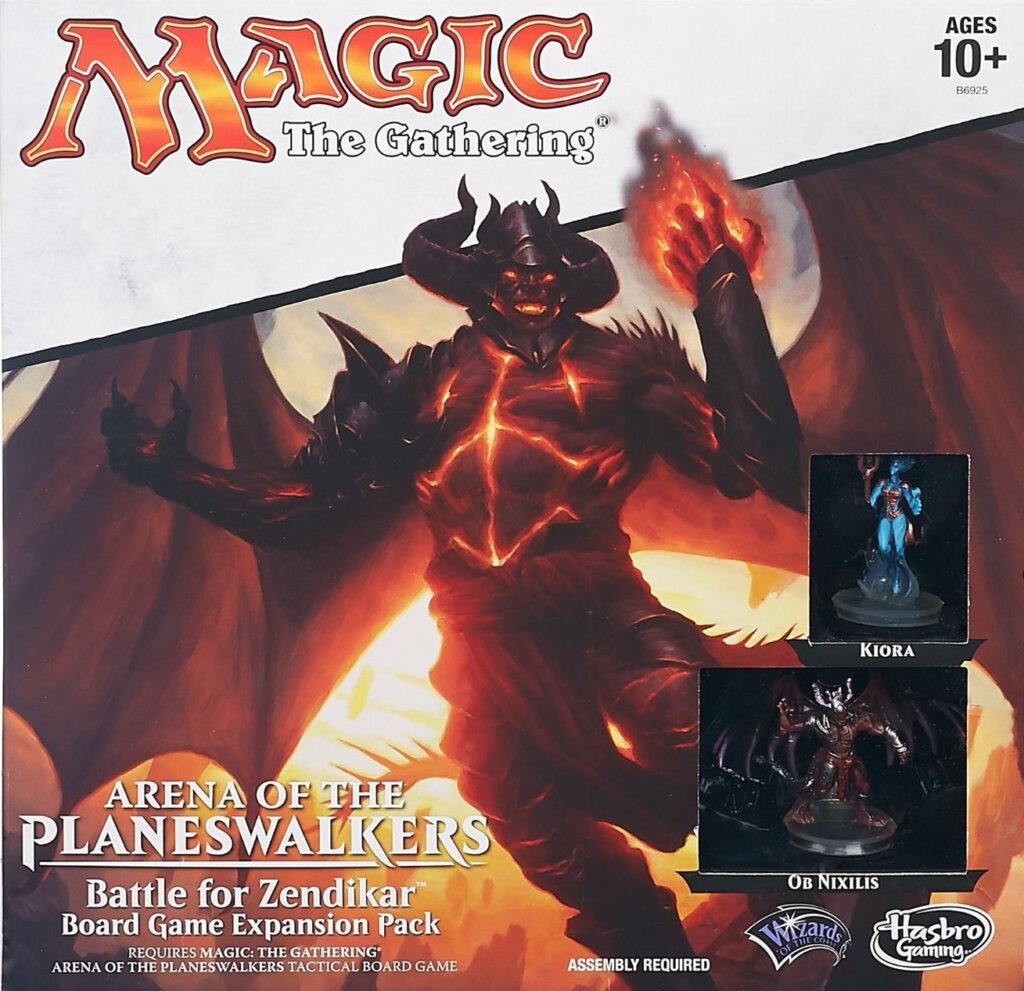 Magic: The Gathering – Arena of the Planeswalkers: Battle for Zendikar board game cover