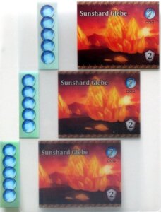 Mystic Vale: Sunshard Glebe board game cover