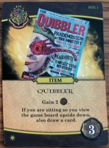 Harry Potter: Hogwarts Battle – Item: Quibbler board game cover